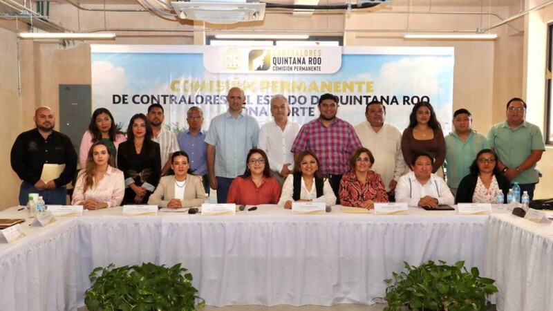 Realizan primera reunión ordinaria de la coordinación de la zona norte de la comisión permanente de contralores de Quintana Roo