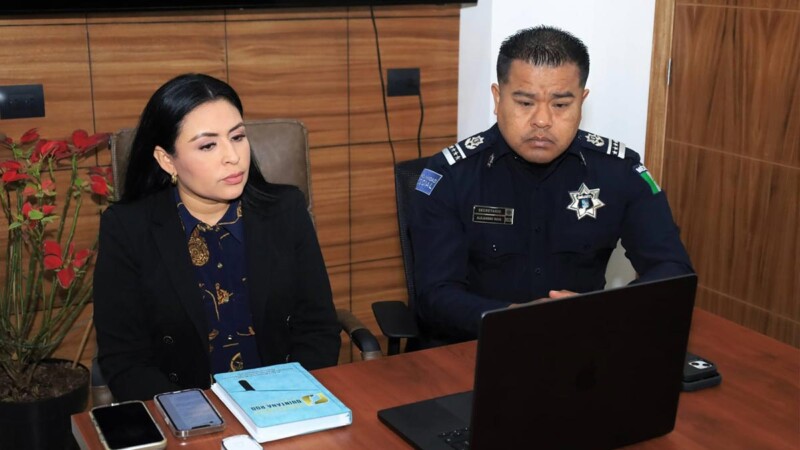 Evalúa Blanca Merari estrategias para la seguridad de Puerto Morelos