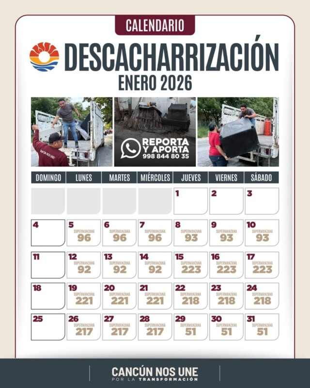 Retoma Ayuntamiento este 2026 programa permanente de descacharrización