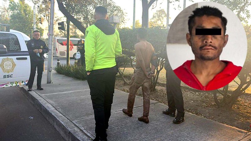 Detienen en la CDMX a indigente que mataba perritos presuntamente para alimentarse