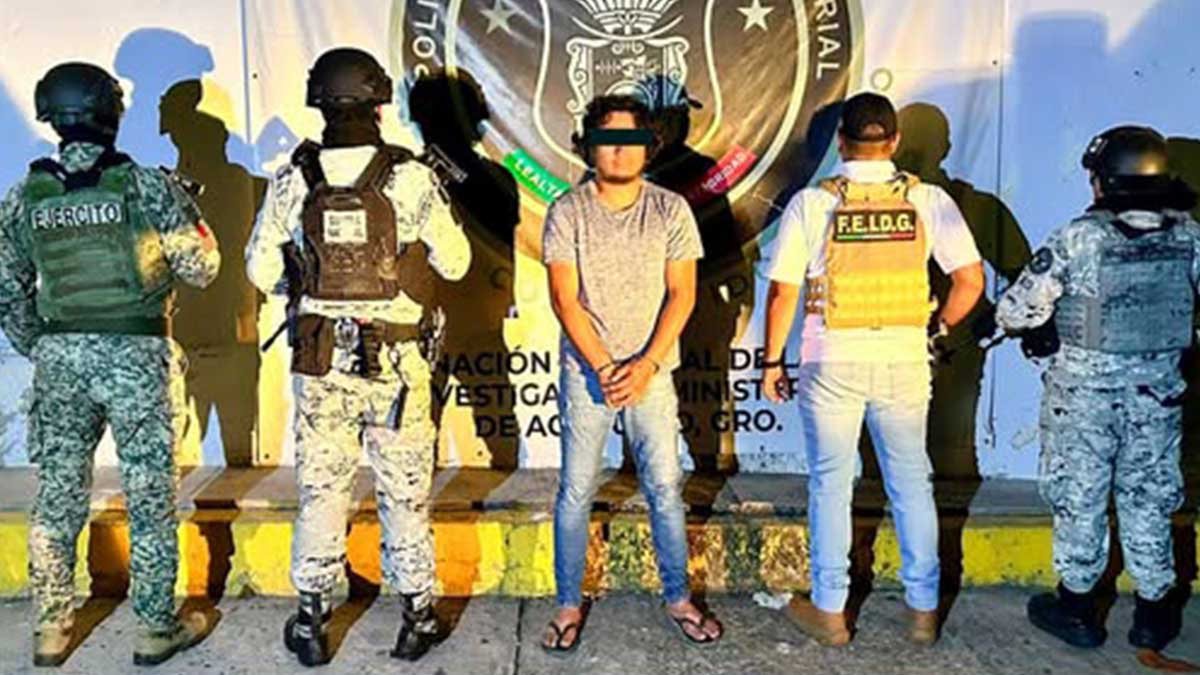 Autoridades de Guerrero atrapan a "Goku" en operativo