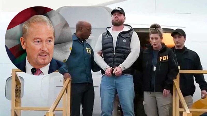 No fue captura, sino entrega voluntaria de Ryan Wedding aclara embajador de EE.UU.