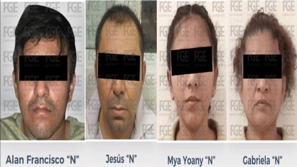 Van cuatro detenidos por un homicidio en el municipio de Othón P. Blanco