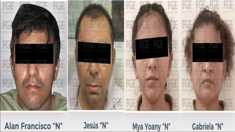 Van cuatro detenidos por un homicidio en el municipio de Othón P. Blanco