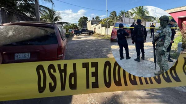 Asesinan a balazos a hombre en la zona de In House de Playa del Carmen