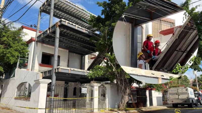 Hombre muere electrocutado en inmueble de la Sm 43 de Cancún