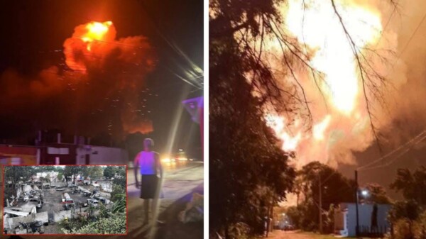Explosión en gasera genera pánico entre pobladores en Tabasco