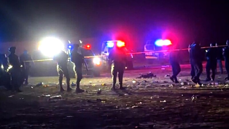 Tres personas son asesinadas durante balacera en baile de Sonora