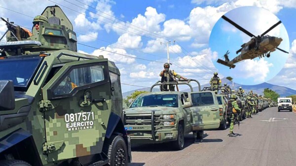 Despliegan operativo militar en Michoacán para capturar a “El Botox”