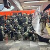 Ejército realiza prácticas de antiterrorismo en el Metro de CDMX