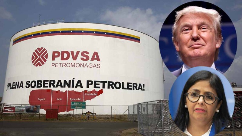 Venezuela confirma sumisión y petróleo para Estados Unidos