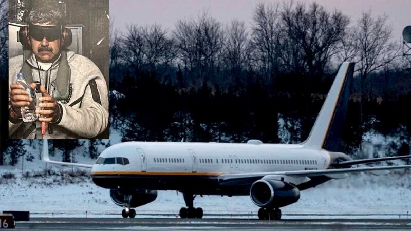 Nicolás Maduro llega a Nueva York bajo custodia de autoridades federales de EE. UU.