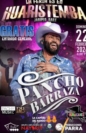 Pancho Barraza pide disculpas tras cancelar conciertos en Nayarit Pancho Barraza pide disculpas tras cancelar conciertos en Nayarit