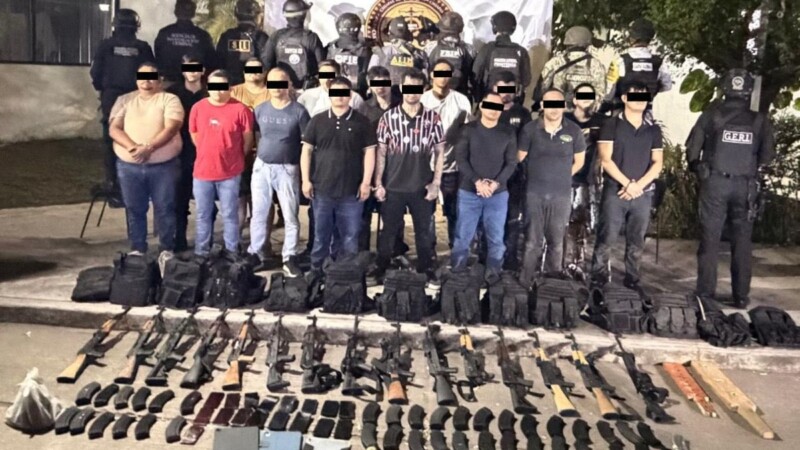 Capturan en operativo conjunto a 15 generadores de violencia en Tapachula, Chiapas