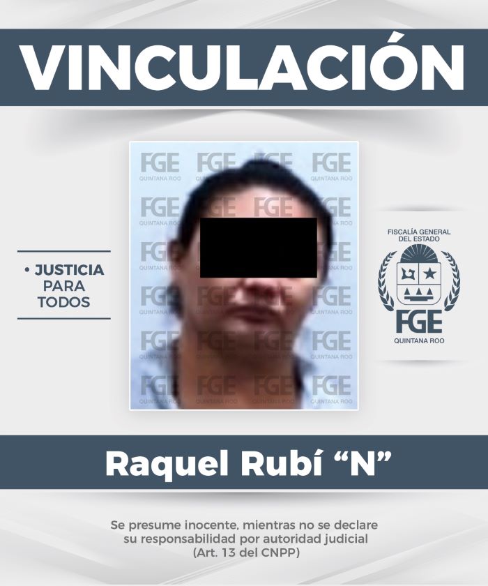 Raquel Rubí “N”, se desempeñaba como cajera del negocio.