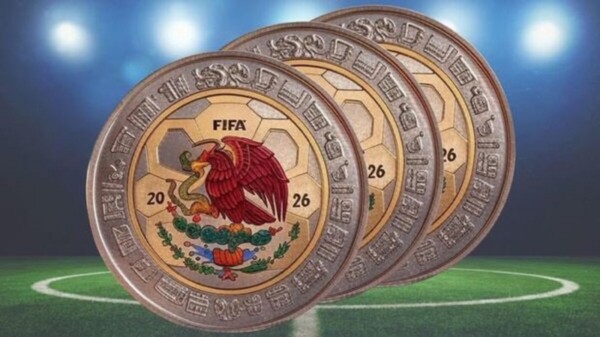 Crearán 3 monedas conmemorativas del Mundial de Futbol 2026