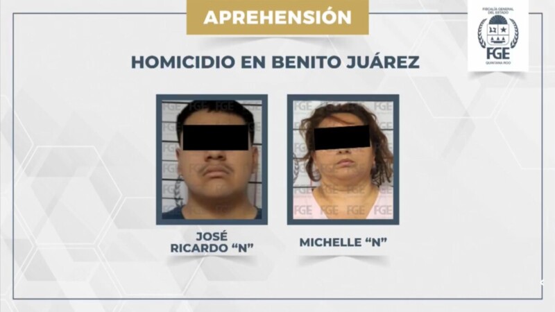 Pretenden “disfrazar” un crimen en Cancún, pero son capturados