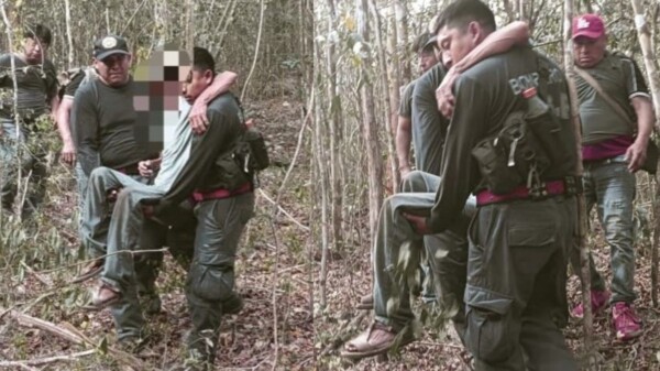 Yucatán: Exitosa localización y rescate de un adulto mayor en montes de Pisté, Tinum