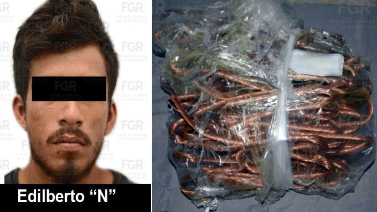 Sentencian a sujeto a tres años de prisión por robar cobre al Tren Maya