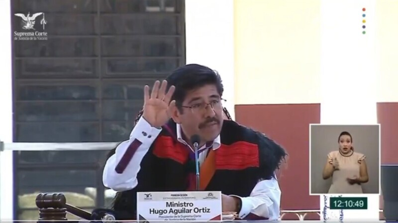 Sesiona la SCJN en Chiapas, acerca la justicia a comunidades