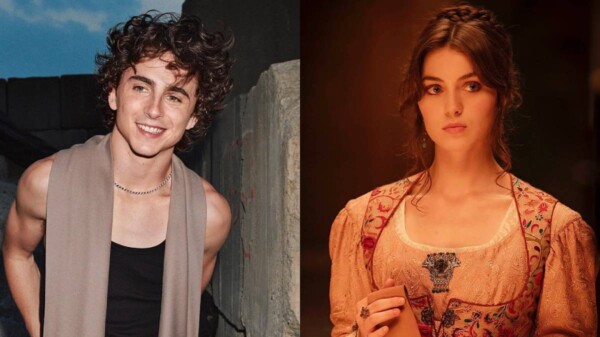 Timothée Chalamet es captado con Anamaria Vartolomei en París