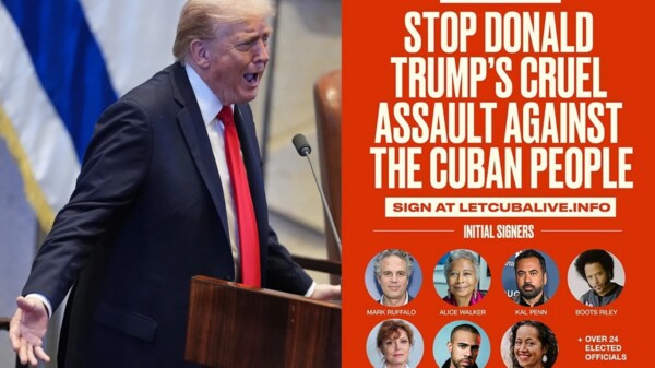Exigen a Trump el fin de la ofensiva contra Cuba