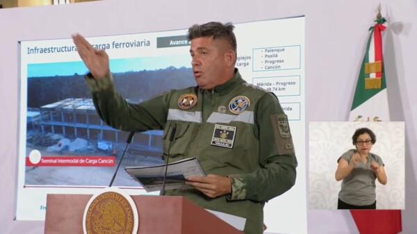 Avanzan obras en 25% del Tren Maya de carga