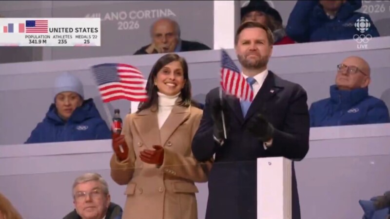 Abuchean a JD Vance en apertura de los Juegos de Invierno