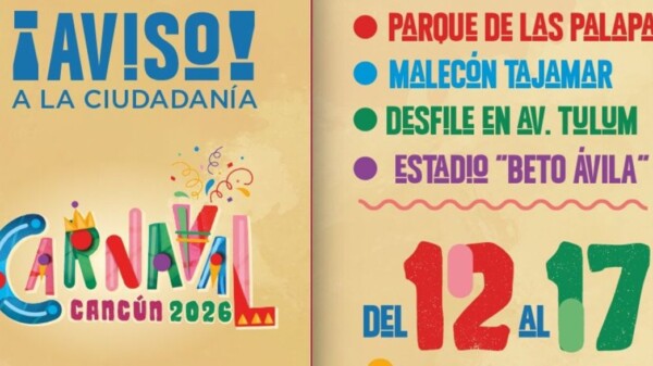 Invita Ayuntamiento a tomar precauciones ante cierres viales por Carnaval