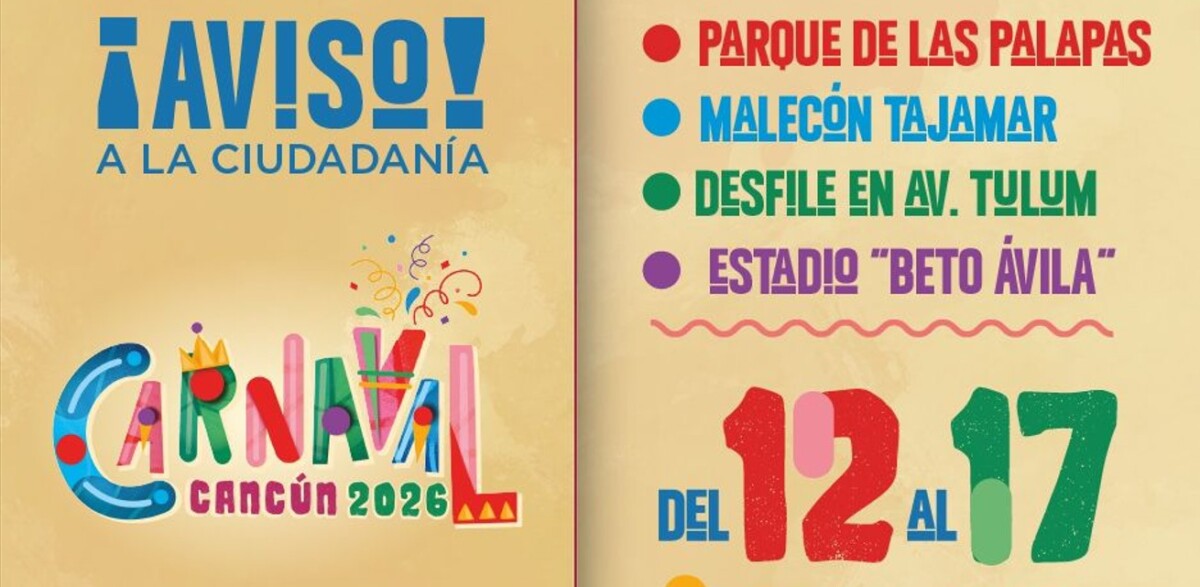 Invita Ayuntamiento a tomar precauciones ante cierres viales por Carnaval