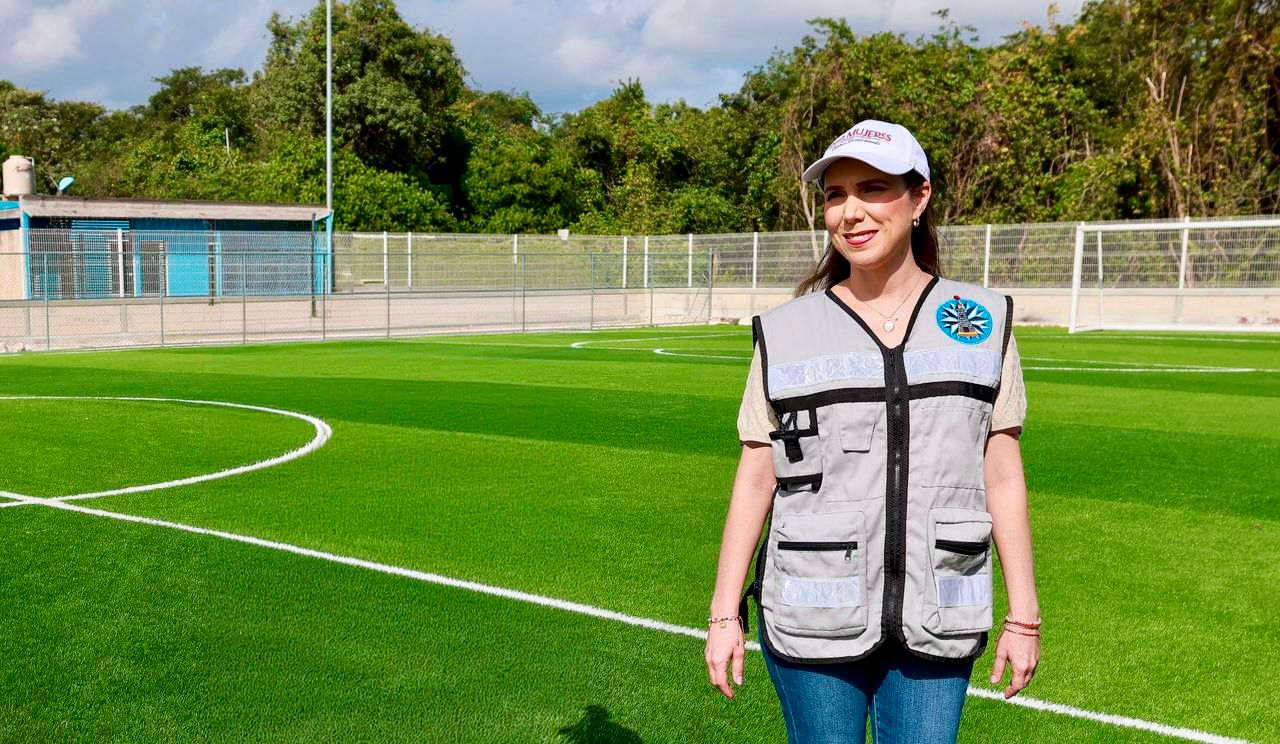 Atenea Gómez Ricalde impulsa espacios deportivos para fortalecer el bienestar en Ciudad Mujeres