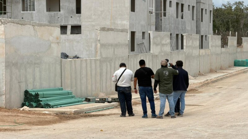Buscan a dos desaparecidos en la construcción de los departamentos Turquesa en Cancún