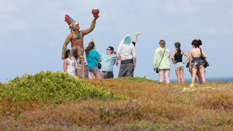 Parque Escultórico de Punta Sur se consolida como referente turístico y cultural en Isla Mujeres