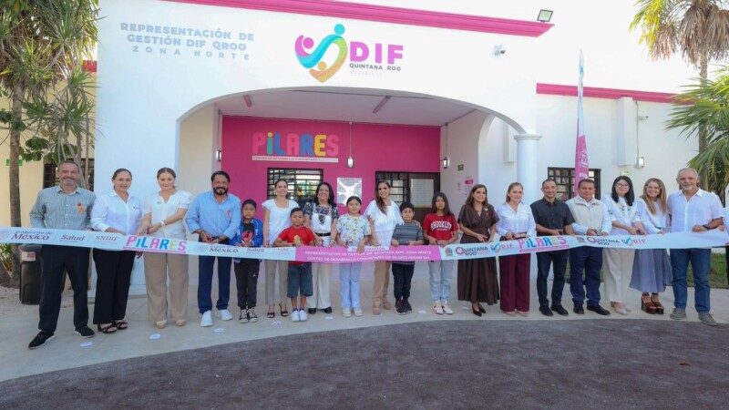 Atestigua Ana Paty Peralta inauguración del Centro Desarrollo Comunitario DIF-Pilares en la Supermanzana 234