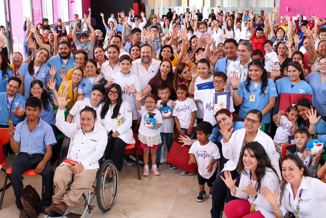 Atestigua Ana Paty Peralta egreso de pacientes del CRIT Cancún