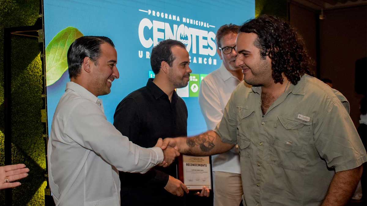 Reconoce ayuntamiento de BJ a quienes cuidan su agua y cenotes