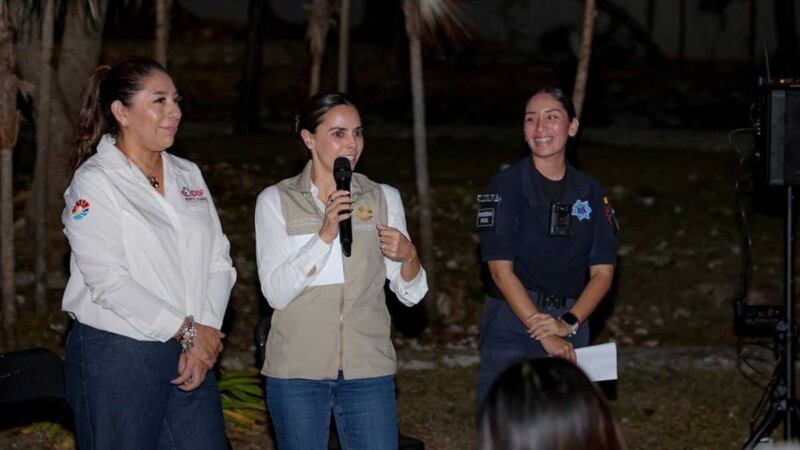 Ana Paty Peralta trabaja en un Cancún de paz con ciudadanía que participa en comunidad