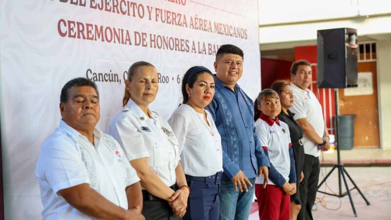 Conmemora Ayuntamiento de BJ día del Ejército Mexicano y aniversario luctuoso de Francisco I. Madero
