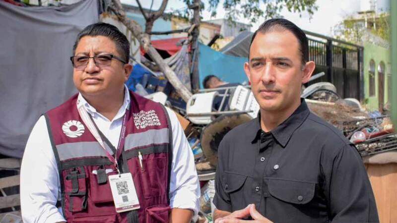 Atiende Ayuntamiento de BJ reporte y retiran 3 toneladas de cacharros en la Sm 252