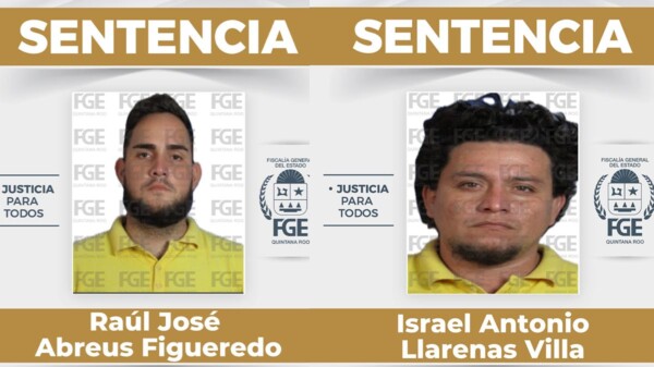 Sentencian a 37 años de prisión a asesinos de servidor público en Cancún