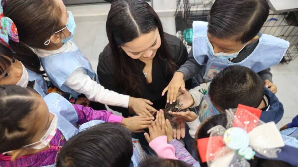 Atenea Gómez Ricalde promueve el cuidado de las mascotas entre la niñez isleña