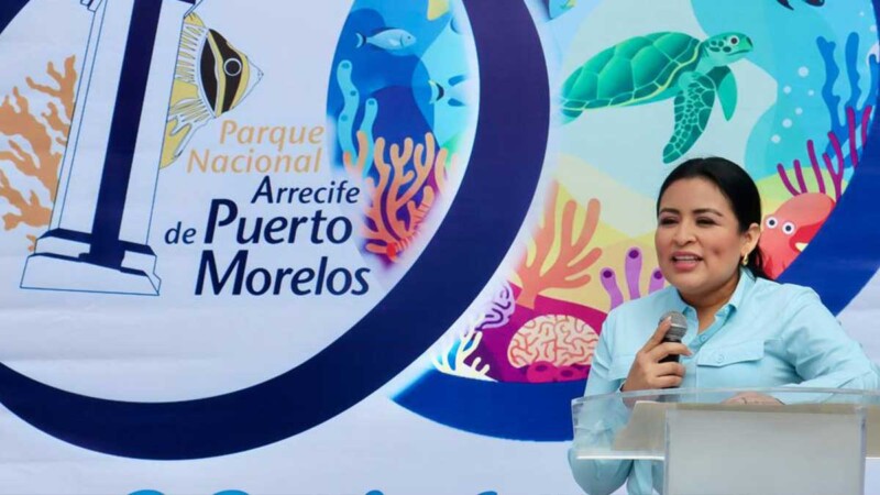 El arrecife de Puerto Morelos, ecosistema que nos da identidad, protege nuestra economía y calidad de vida: Blanca Merari