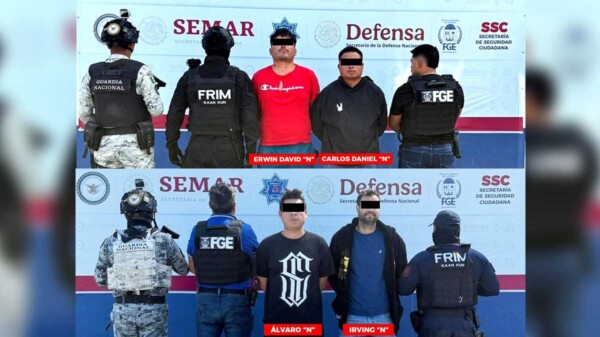 Aseguran a cuatro personas en Cancún durante acciones contra el narcomenudeo