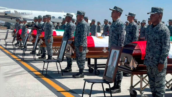 La Sedena rinde honores fúnebres a militares caídos tras operativo contra “El Mencho”