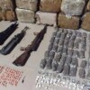 Marina asegura 240 kilos de droga y armas largas en Baja California Sur