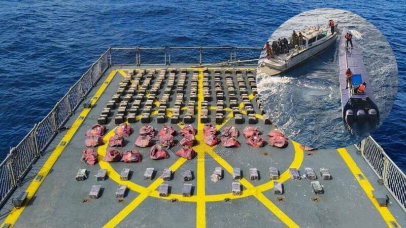 Coordinación internacional permite el aseguramiento de 17 toneladas de cocaína