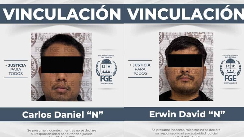 Someten a proceso a dos presuntos extorsionadores en Cancún