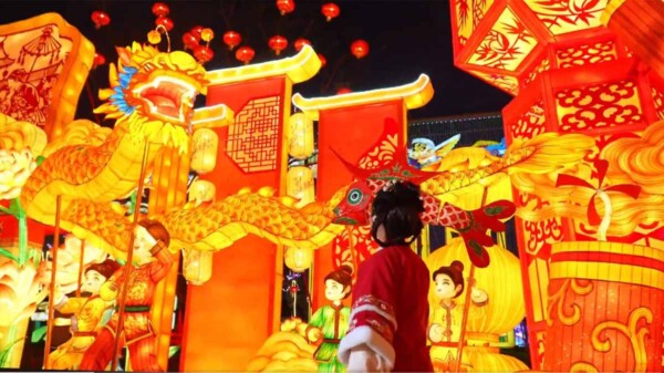 Inauguran espectacular 32.º Festival Internacional de Faroles en China
