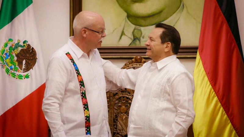 Yucatán y Alemania exploran áreas de cooperación en desarrollo económico y sustentable