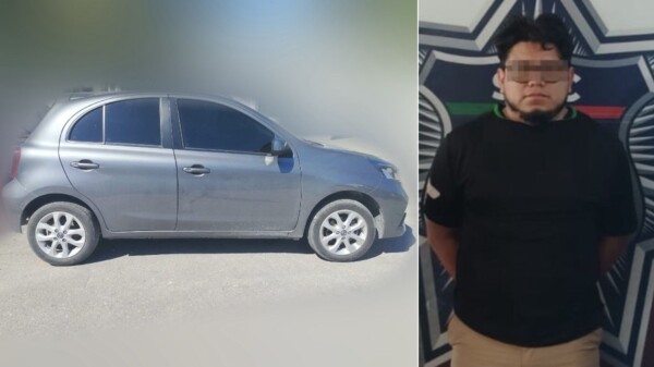 En Cancún detienen a un sujeto manejando un vehículo con reporte de robo